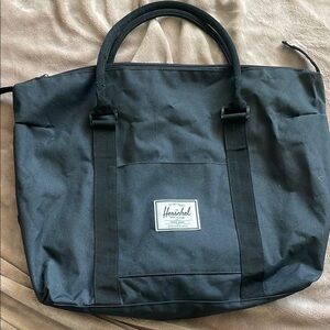 Herschel Supply Company Black Tote Bag
